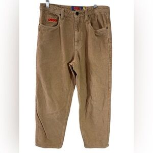 Empyre Khaki Size 30x26 Corduroy Relax Fit Pants Casual Men's